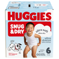 Huggies Snug & Dry Size 6 Baby Diapers 35+ lb