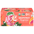 Nixie Organic Grapefruit Tangerine Sparkling Water - 8 pk