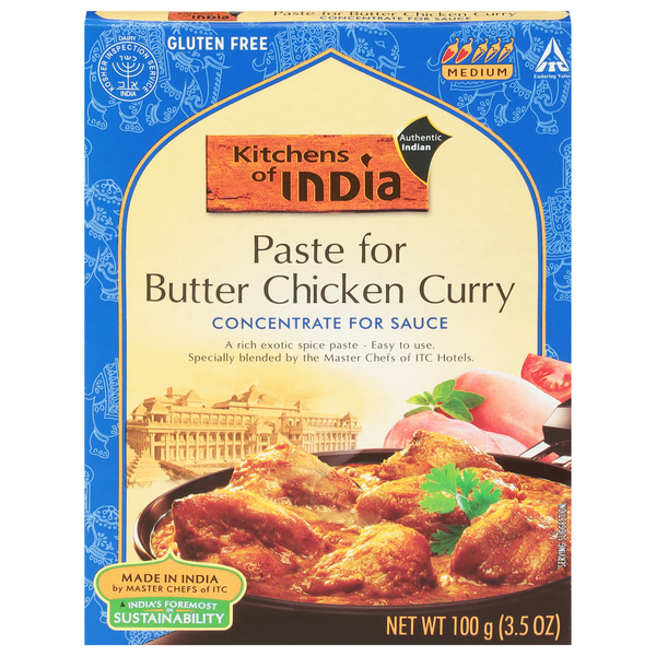 Kitchens of India Gluten Free Paste for Butter Chicken Curry