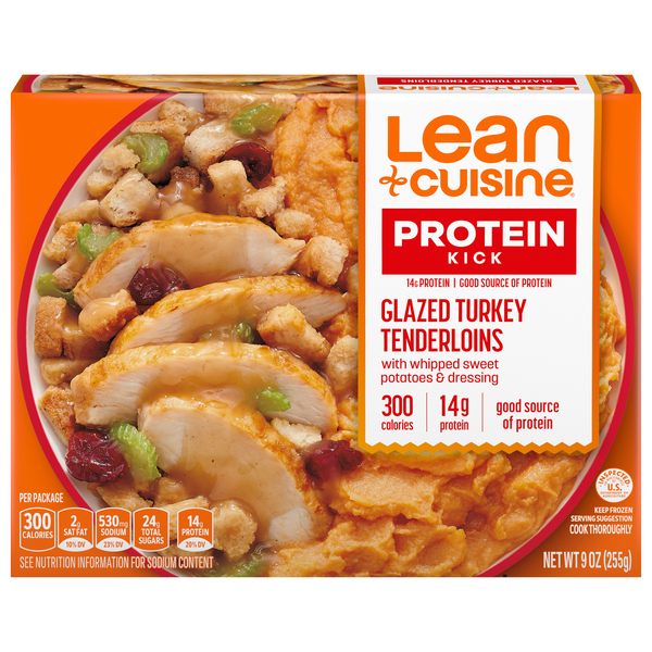 Save on Lean Cuisine Protein Kick Glazed Turkey Tenderloins Order