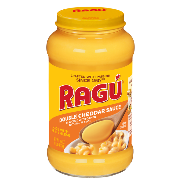RAGU Double Cheddar Cheese Pasta Sauce