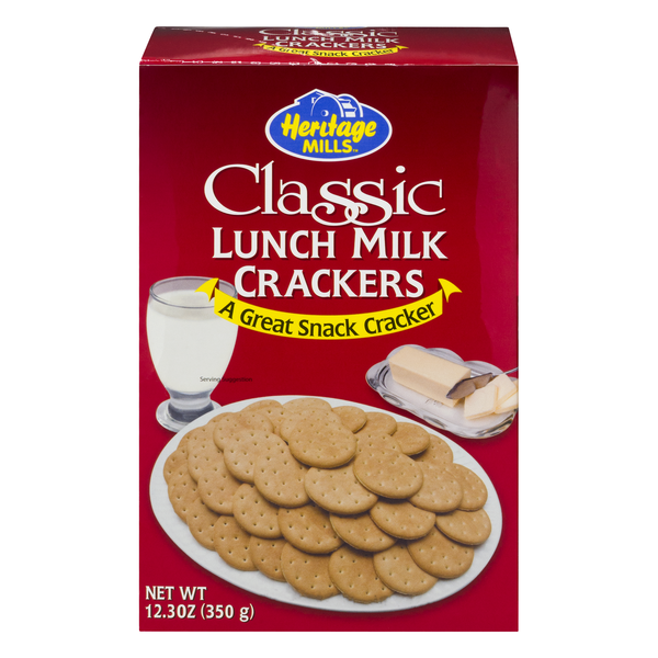 Heritage Mills Classic Lunch Milk Crackers