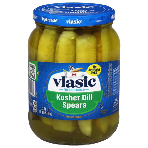 Vlasic Kosher Dill Pickle Spears