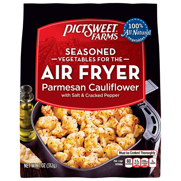 Pictsweet Farms Air Fryer Seasoned Parmesan Cauliflower Frozen
