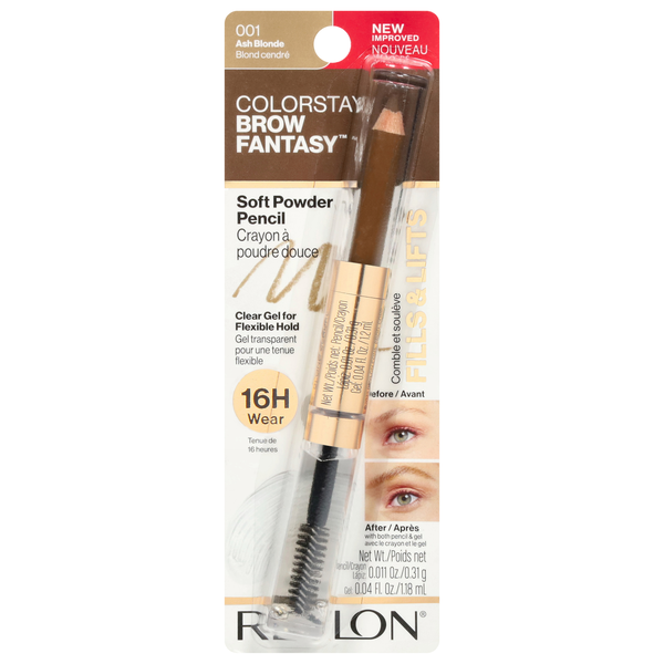 Revlon ColorStay Brow Fantasy Soft Powder Pencil Ash Blonde 001