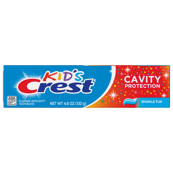 Crest Kid's Sparkle Fun Fluoride Anticavity Toothpaste