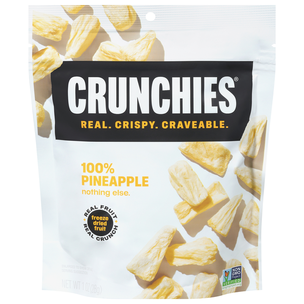 Crunchies Freeze-Dried 100% Pineapple