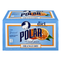 Polar Diet Orange Dry Sparkling Beverage Mini Cans - 6 pk