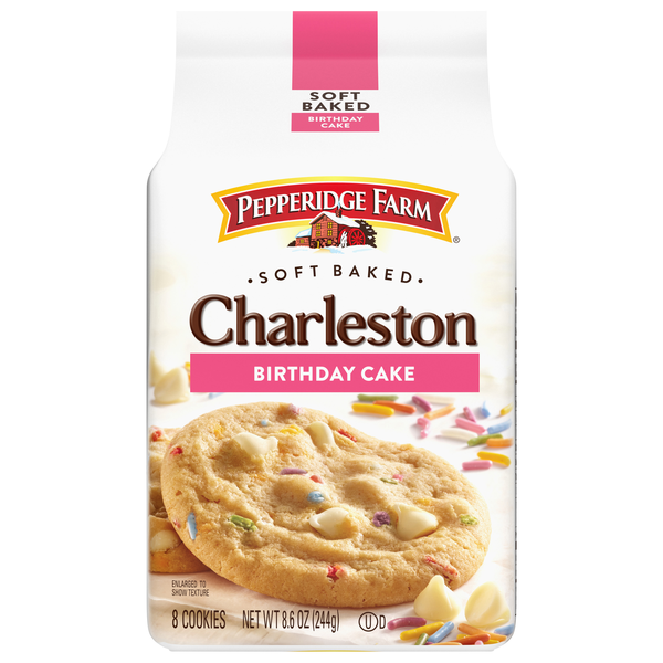 Pepperidge Farm Soft Baked Charleston Birthday Cake Cookies - 8 ct