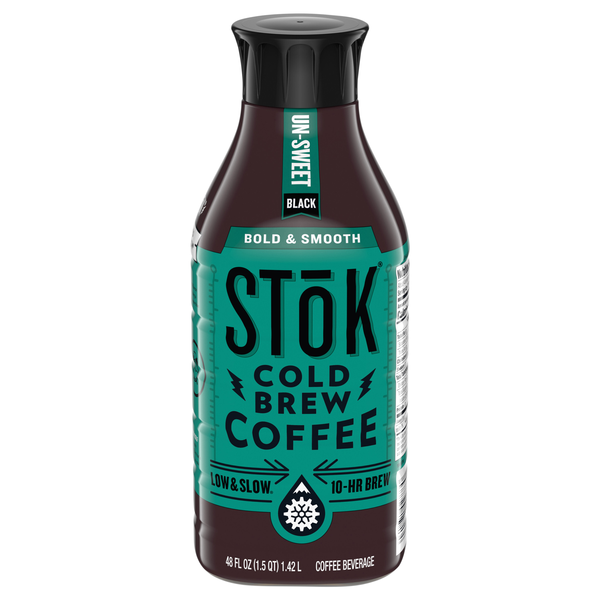 SToK Un-Sweet Black Cold Brew Coffee Refrigerated