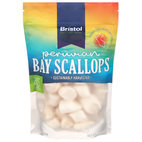 Bristol Peruvian Bay Scallops Frozen