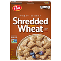 Post Shredded Wheat 'n Bran Spoon Size Fiber Whole Grain Cereal