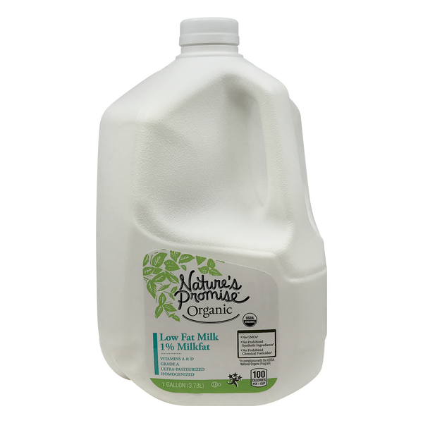 Save on Nature's Promise Organic 1 Low Fat Milk Order