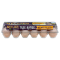 Nellie's Free Range Large Brown Eggs - 12 ct