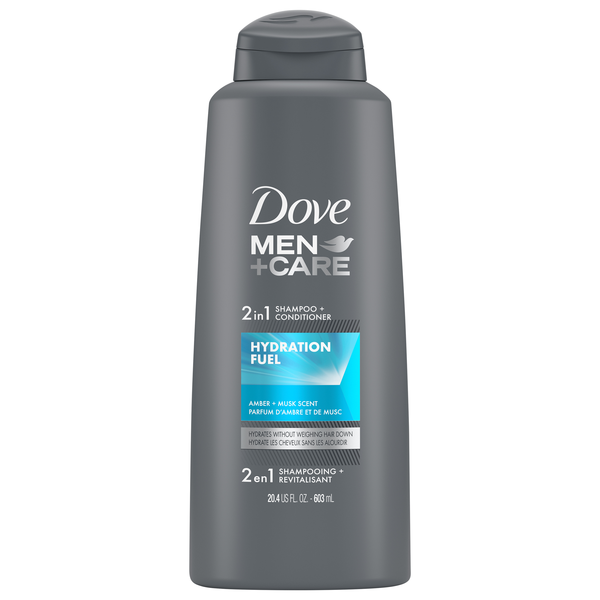 Dove Men + Care 2-n-1 Hydration Fuel Shampoo + Conditioner