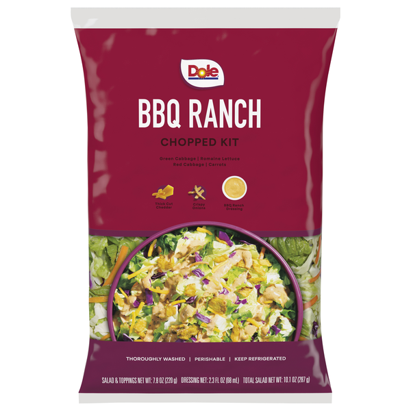 Dole BBQ Ranch Chopped Salad Kit
