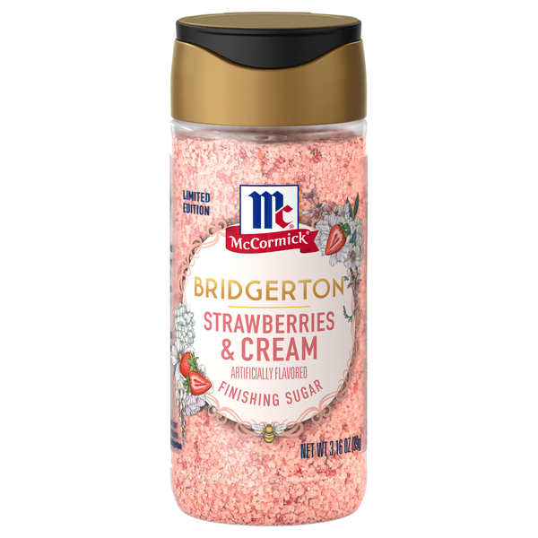 McCormick Bridgerton Strawberries & Cream Finishing Sugar