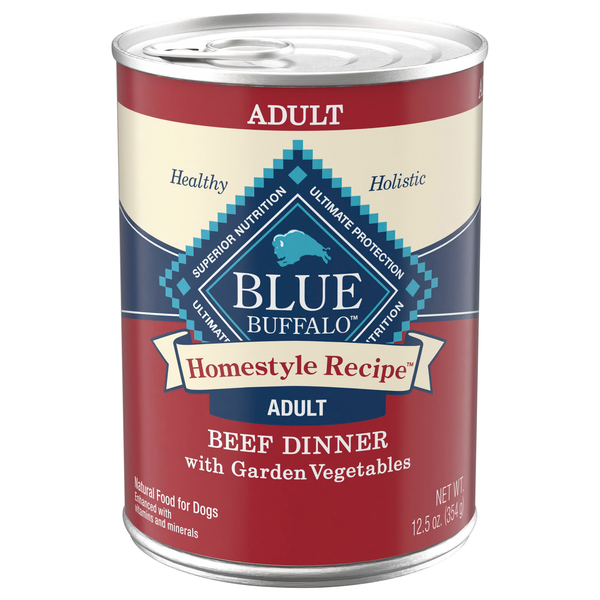 Blue Buffalo Natural Homestyle Beef Dinner w/Vegetables Adult Wet Dog Food