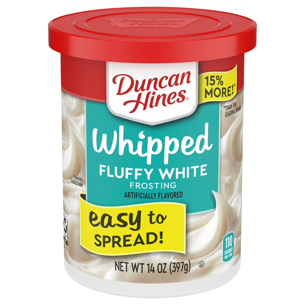 Duncan Hines Whipped Fluffy White Frosting