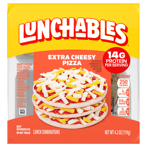 Lunchables Extra Cheesy Pizza
