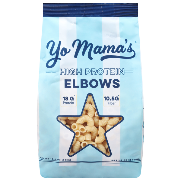 Yo Mama's High Protein Elbows Pasta