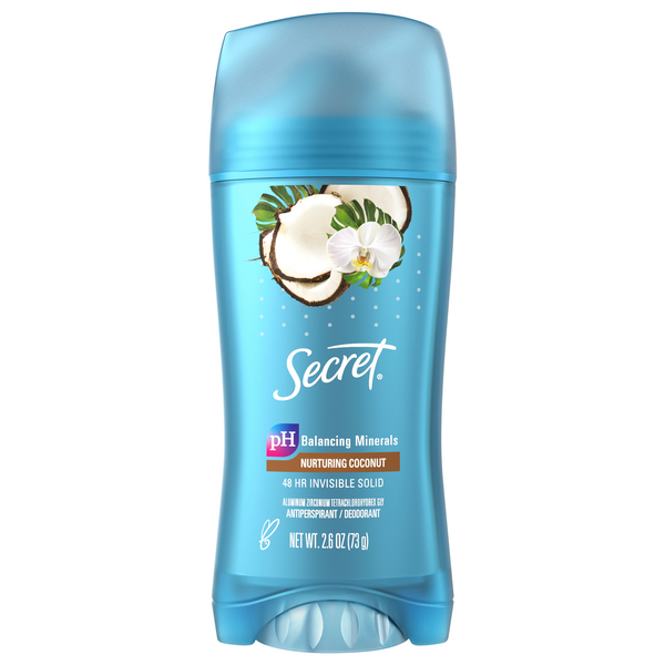 Save on Secret Women's Antiperspirant Deodorant Nurturing Coconut