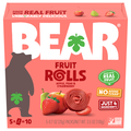 Bear Apple Pear & Strawberry Fruit Rolls - 5 ct