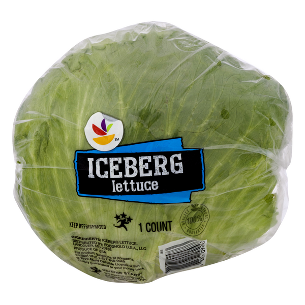 Save on Iceberg Lettuce Order Online Delivery GIANT