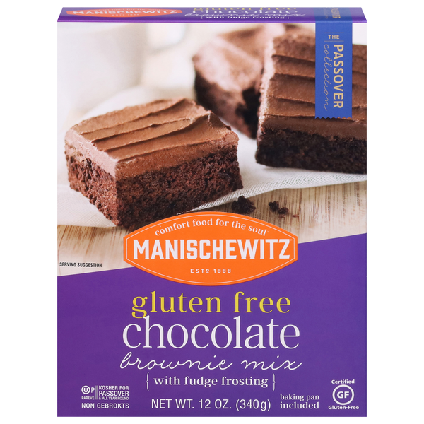 Manischewitz Gluten Free Chocolate Brownie Mix Kosher For Passover