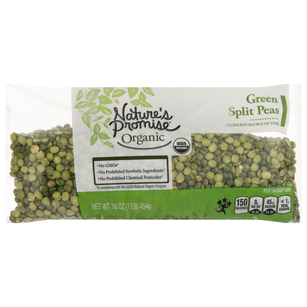 Nature's Promise Organic Dried Green Split Peas