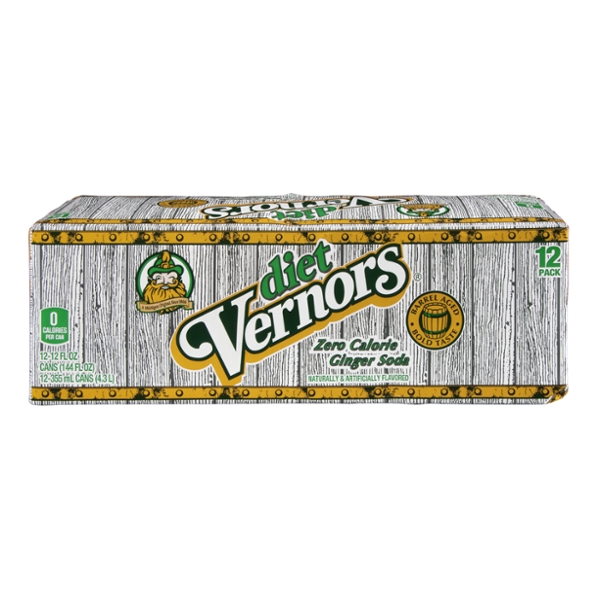 Save on Vernors Ginger Soda Diet 12 pk Order Online Delivery Giant