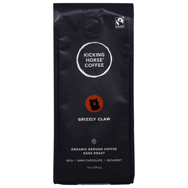 Kicking Horse Organic Grizzly Claw Dark Roast Ground Coffee