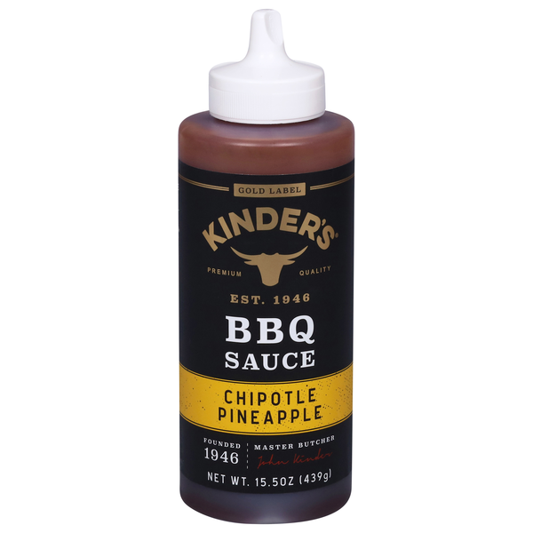 Kinder's Gold Label Chipotle Pineapple BBQ Sauce