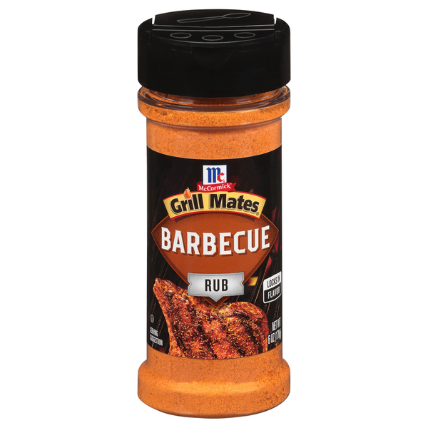 McCormick Grill Mates Maple BBQ Rub - 5.75 Oz Sweet & Smoky Seasoning For Grilling