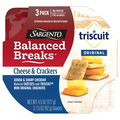 Sargento Balanced Breaks Gouda/Sharp Cheddar Cheese w/Triscuit Snack 3 ct