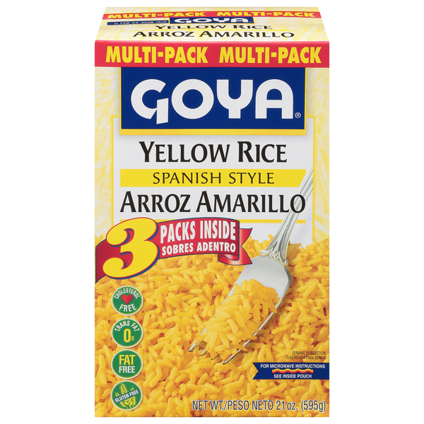 Goya Spanish Style Yellow Rice - 3 ct