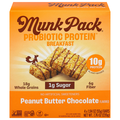 Munk Pack Probiotic Protein Peanut Butter Chocolate Breakfast Bars - 4 ct