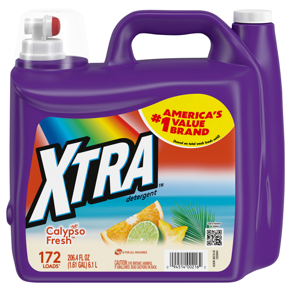 XTRA Calypso Fresh Liquid Laundry Detergent