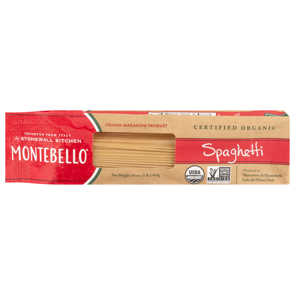 Montebello Organic Spaghetti Pasta