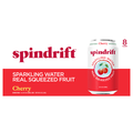 Spindrift Cherry Sparkling Water - 8 pk