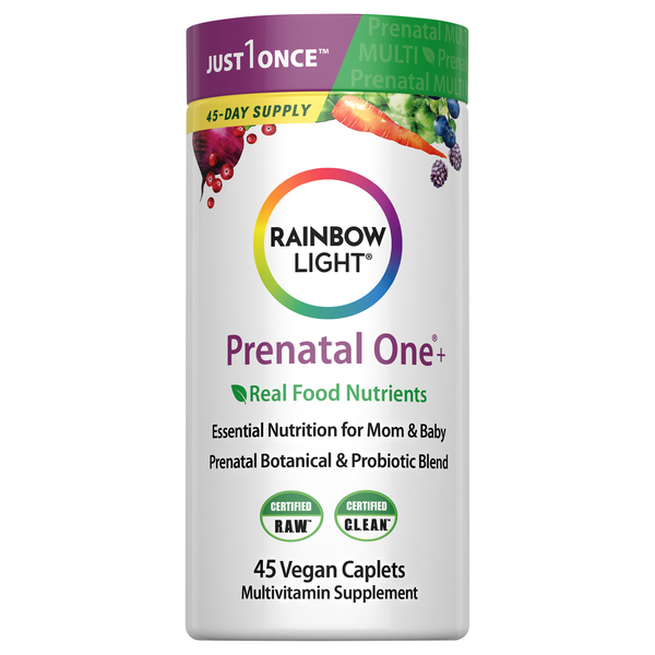 Rainbow Light Prenatal One Multivitamin Vegan Caplets