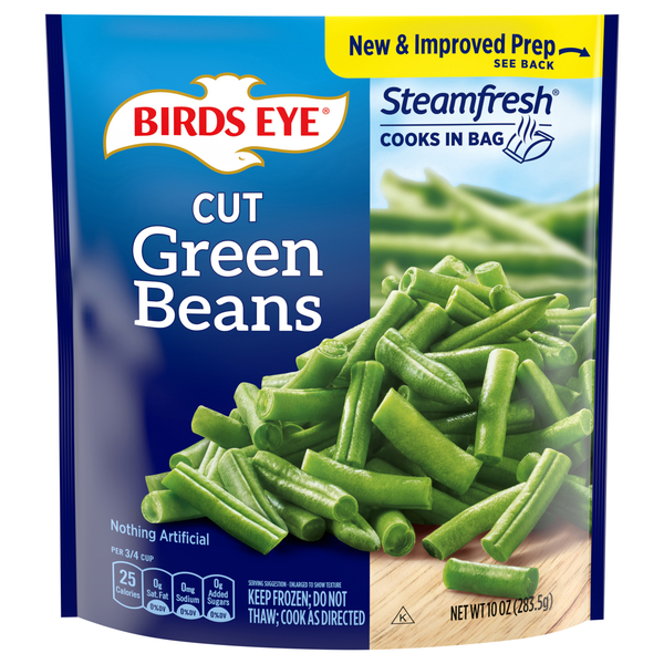 Birds Eye Steamfresh Cut Green Beans Frozen