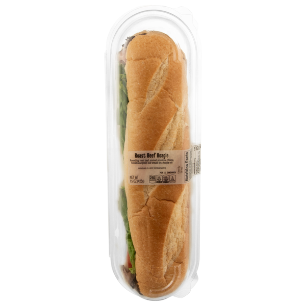 Stop & Shop Deli Roast Beef Hoagie