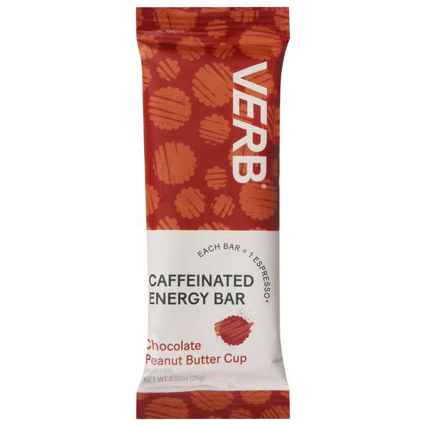 Verb Caffeinated Energy Bar Chocolate Peanut Butter Chip