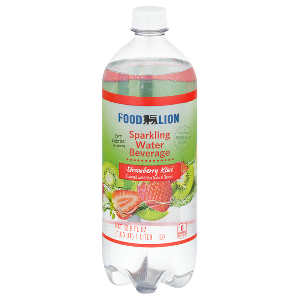 Save on Food Lion Sparkling Water Beverage Strawberry Kiwi Order Online