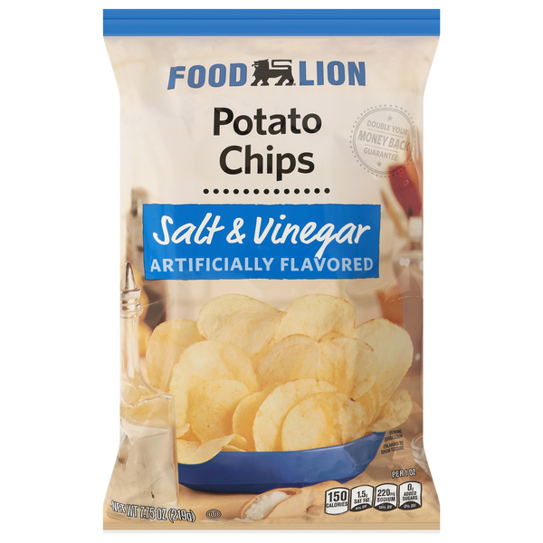 Food Lion Salt & Vinegar Flavored Potato Chips