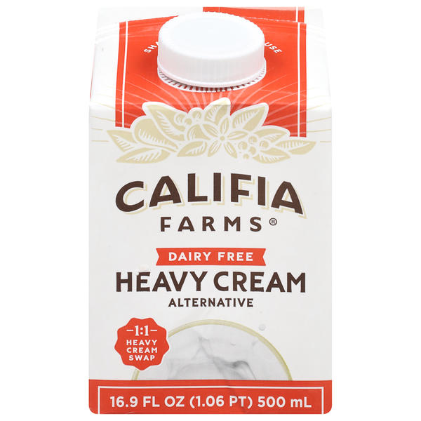 Califia Farms Dairy Free Heavy Whip Cream Substitute