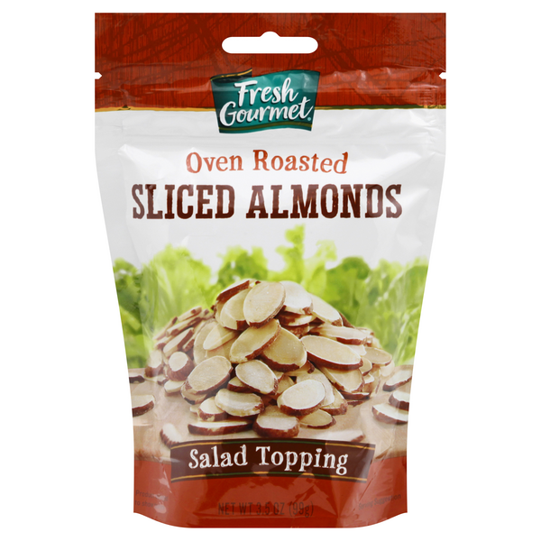 Save on Fresh Gourmet Salad Toppings Oven Roasted Sliced Almonds Order Online Delivery GIANT
