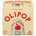 Olipop Crisp Apple Prebiotic Soda - 4 pk