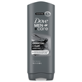 Dove Men+Care Charcoal + Clay Purifying Body + Face Wash Scrub